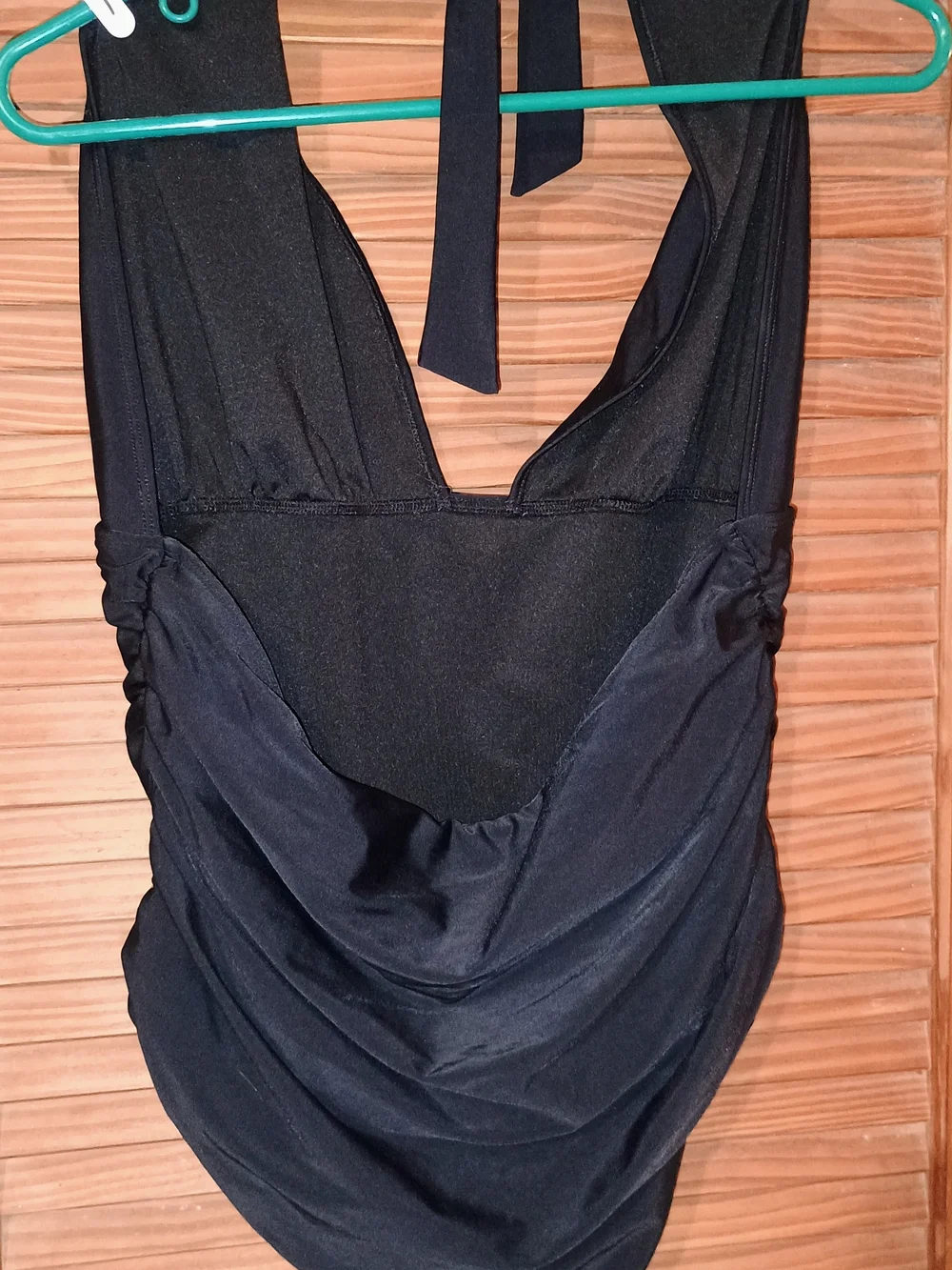 Black Halter One Piece Swimsuit - Classic Black Women's Swimwear